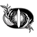 Mtg Mana tattoo design idea