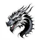 Drago Chines com they tattoo design idea