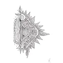 African tribal patterns tattoo design idea