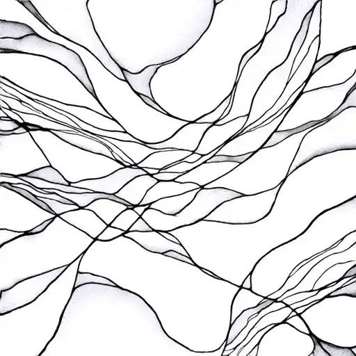 marble patterns tattoo design idea