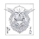 Murphy law tattoo design idea