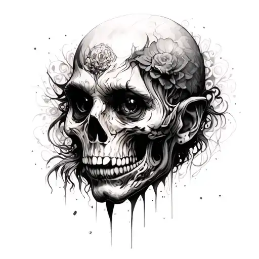 Schizophrenia tattoo design idea
