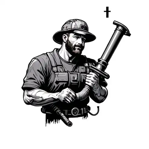 Pipefitter tattoo design idea