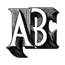 Abc Blocks tattoo design idea