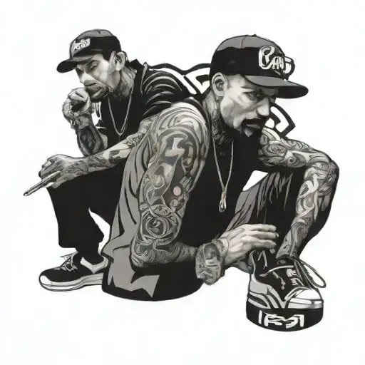 1994 1999 cholo letters style tattoo design idea