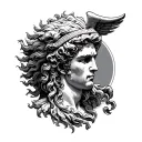 Atlas Greek Mythology tattoo design idea