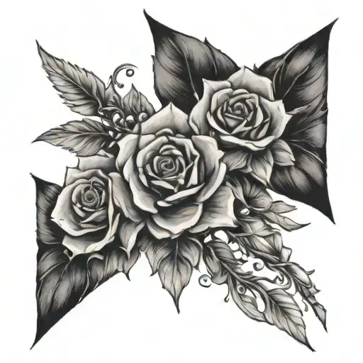 rules were meant to be broken tattoo design idea