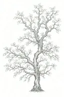 poison tree tattoo design idea