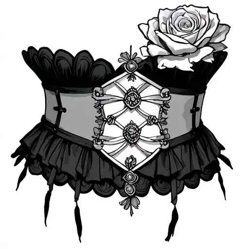 Garter Belts tattoo design idea