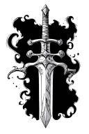 viking sword tattoo tattoo design idea