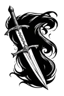 viking sword tattoo tattoo design idea