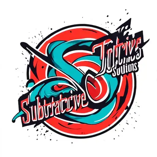 "Subtractive Solutions" "Subtractive Solutions" Shop Logo tattoo design idea