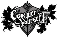 "Conquer Yourself" across upper back. tattoo design idea