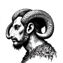Ian, Aries, Montgomery  tattoo design idea