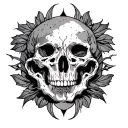 Anagram tattoo design idea