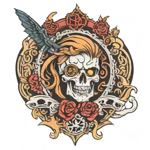 resident evil tattoo design idea