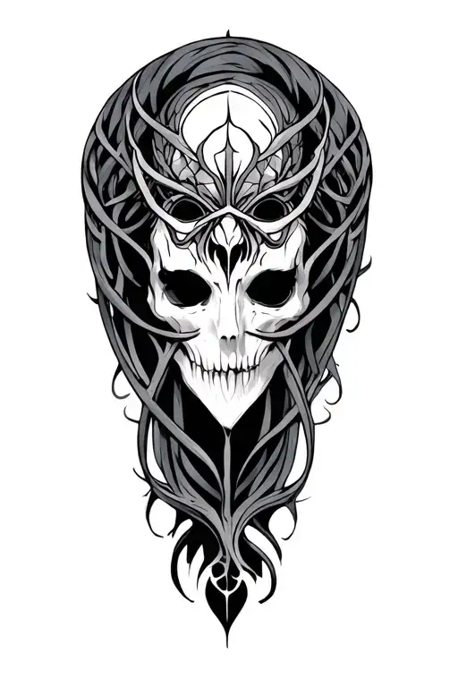 Web Of Wyrd tattoo design idea