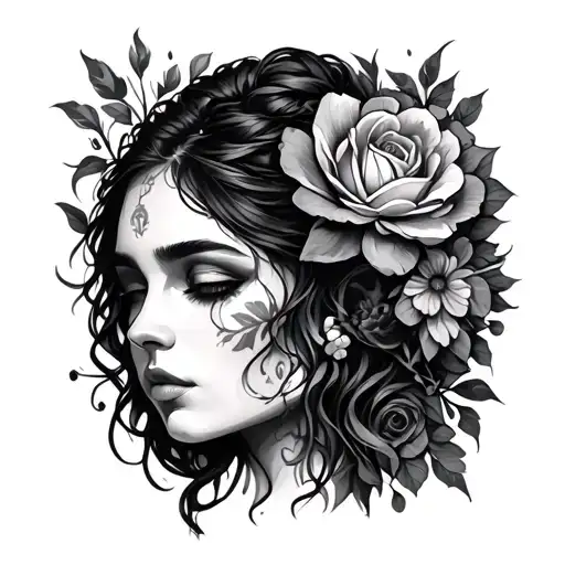 Healing tattoo design idea