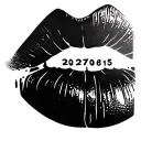 The original tattoo was a red lip print. Because it was too monotonous, I wanted to add a date to the lip print. The date was 20270805. I hope this tattoo looks simple but not monotonous and has a personality tattoo. tattoo design idea