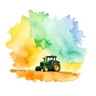 John Deere tractor tattoo design idea