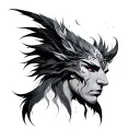 Karna tattoo design idea