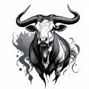 taurus sculs tattoo design idea