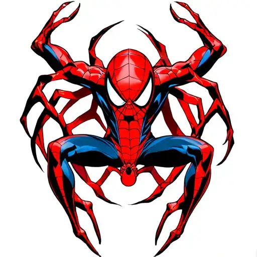 superior spider-man tattoo design idea