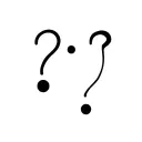 Comma, semicolon, question mark and ellipsis tattoo design idea