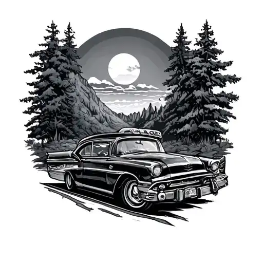 Road To Riches tattoo design idea