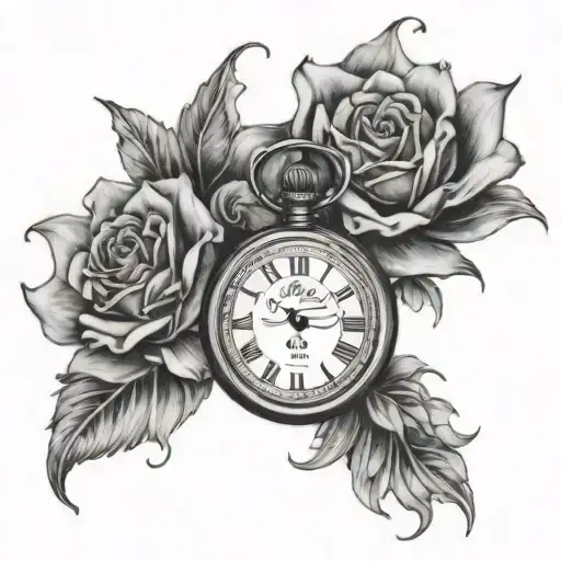 minute waltz tattoo design idea