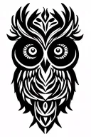 owl tattoo design idea