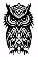 owl tattoo design idea