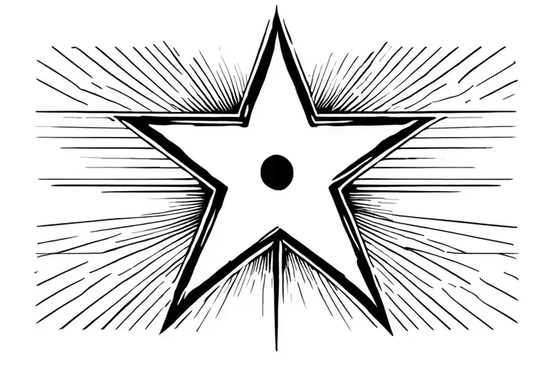 star sign tattoo design idea