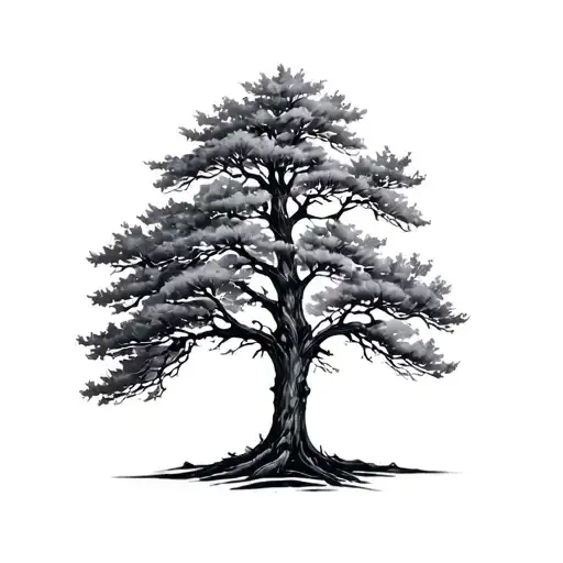 Aspen Tree tattoo design idea