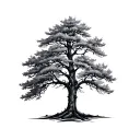 Aspen Tree tattoo design idea