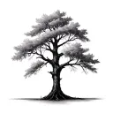 Aspen Tree tattoo design idea
