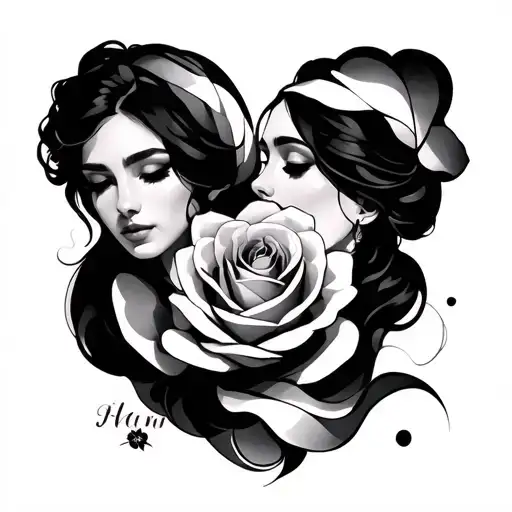 Polyamory tattoo design idea