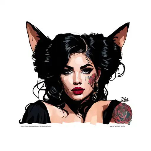 Hotwife tattoo design idea