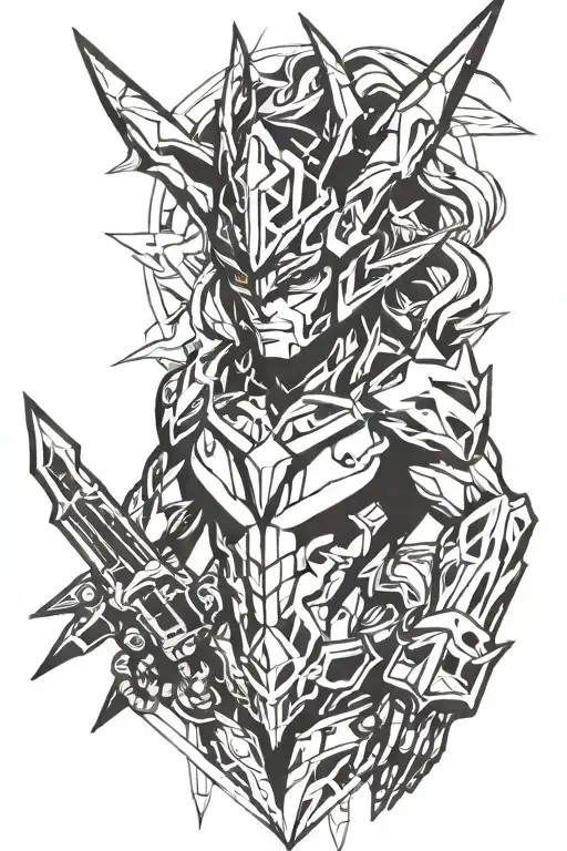 Bur gurren lagann tattoo design idea