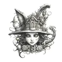 Alice: Madness returns themes tattoo tattoo design idea