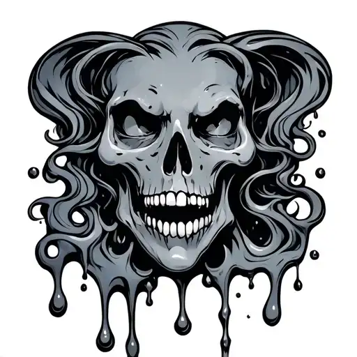 Slime tattoo design idea