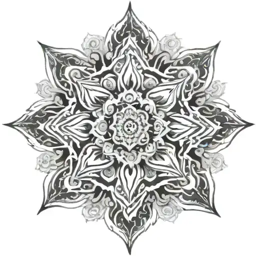 mantra tattoo design idea