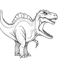 dinosaurs tattoo design idea