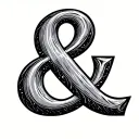 Ampersand tattoo design idea