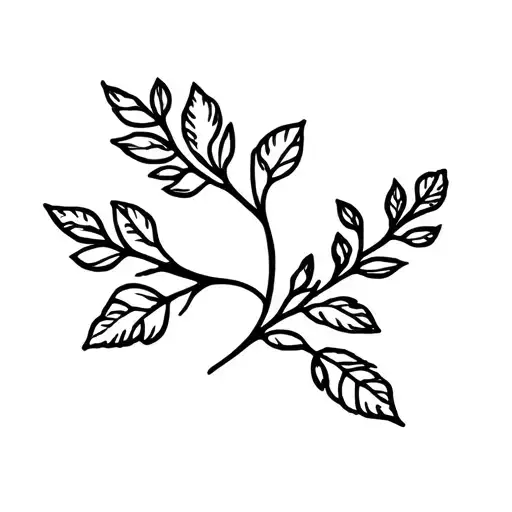 cutie mark nature virgo tattoo design idea