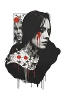 bad omens band tattoo design idea