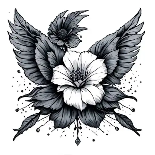 Abuse Survivor tattoo design idea