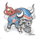 buffalo bills tattoo design idea