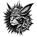 Tezcatlipoca tattoo design idea