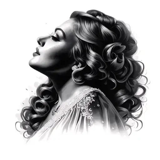 Adele tattoo design idea